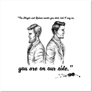 You are on our side Posters and Art